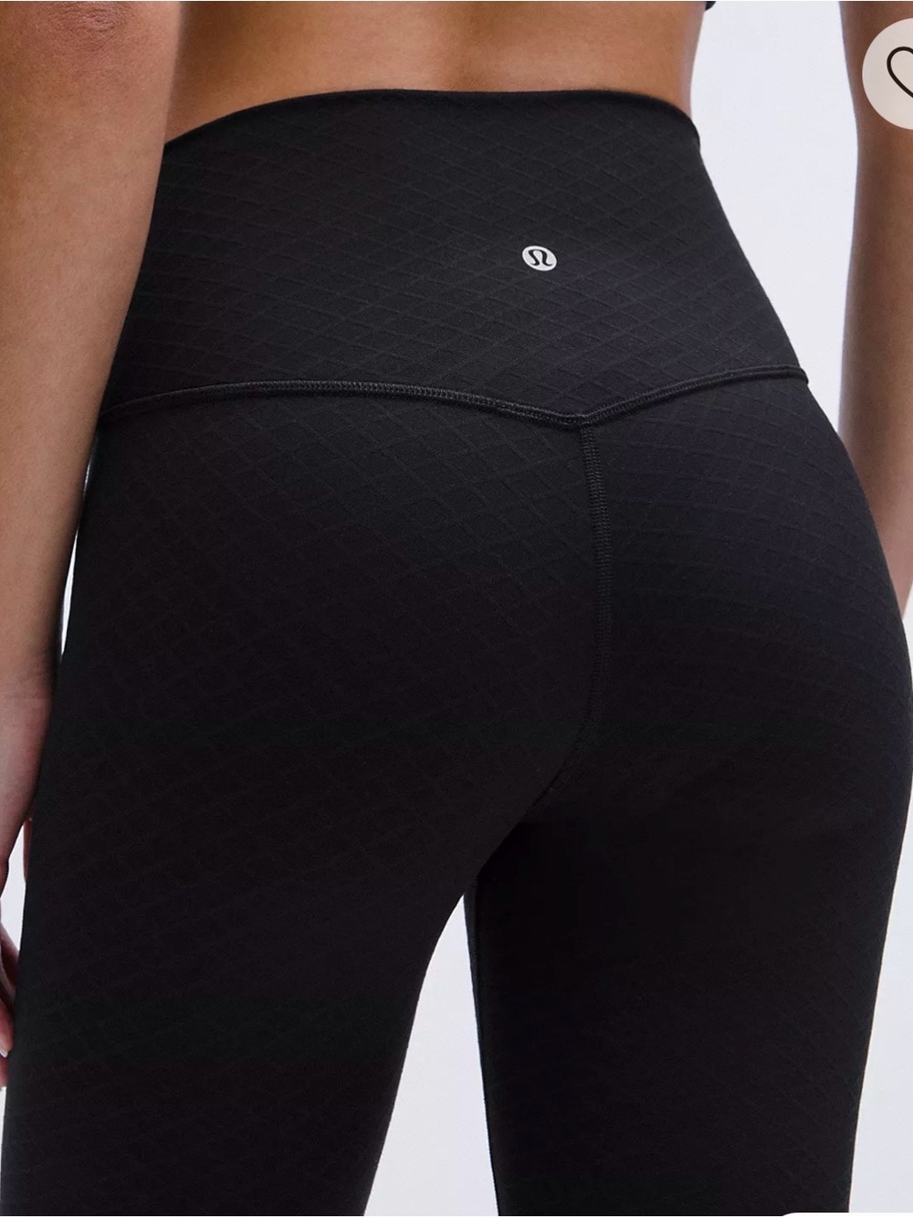 Lululemon Align High-rise Crop 23” in Diamond